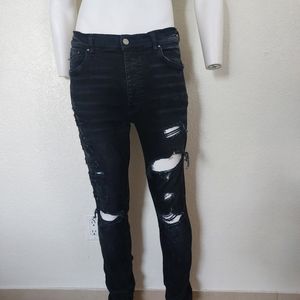 Amiri black jean men size 34